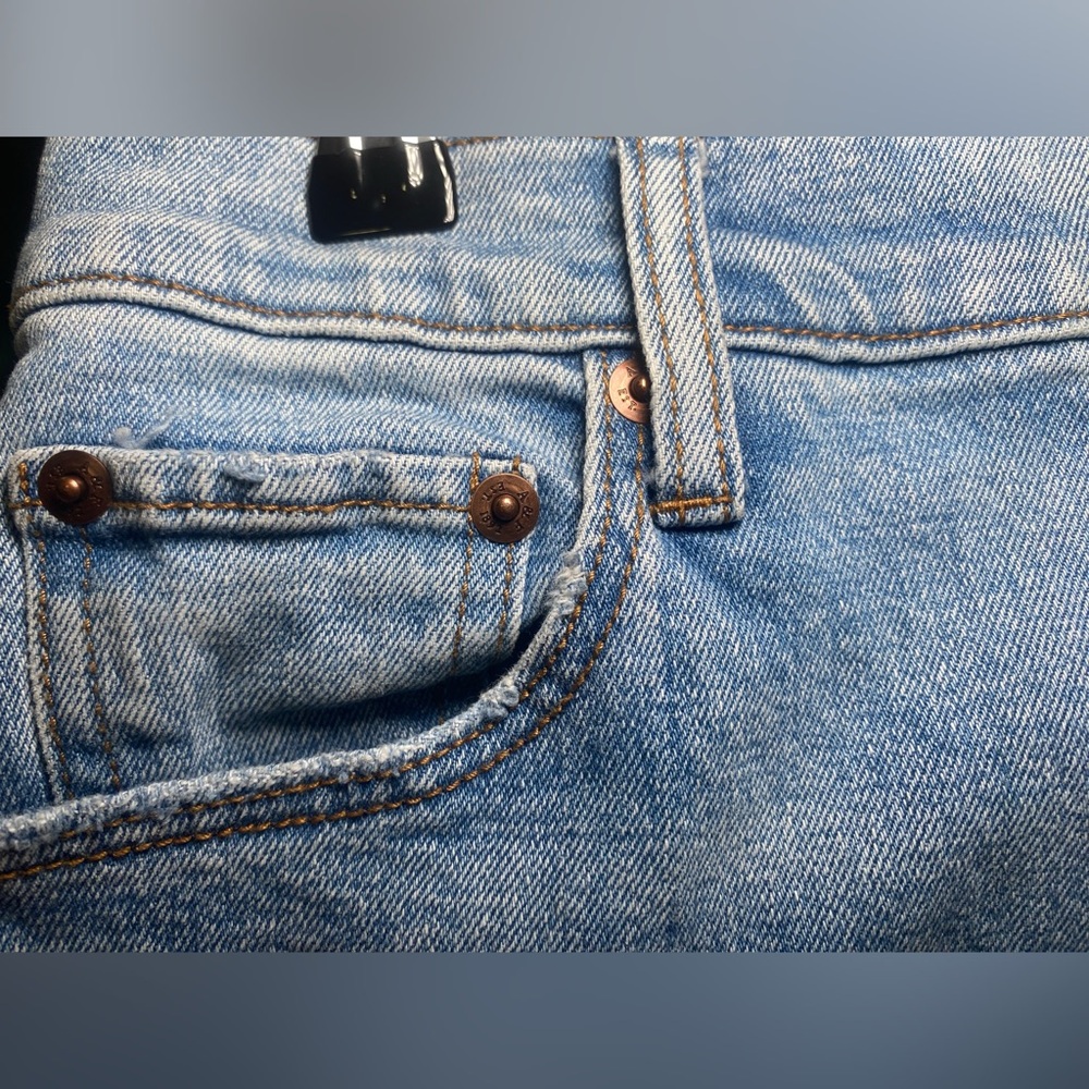 Abercrombie & Fitch Jeans Women’s 6/28 Blue Denim Curve Love Y2K 90s Preppy - Picture 9 of 14